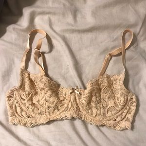Forever 21 tan lace bra